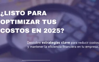 Optimización costos empresas 2025