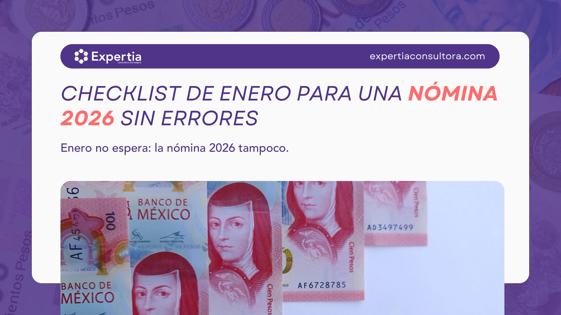 ajustes de nómina 2026 en México con checklist de enero para salarios ISR y seguridad social