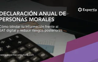 preparación de la declaración anual de personas morales con revisión contable y fiscal